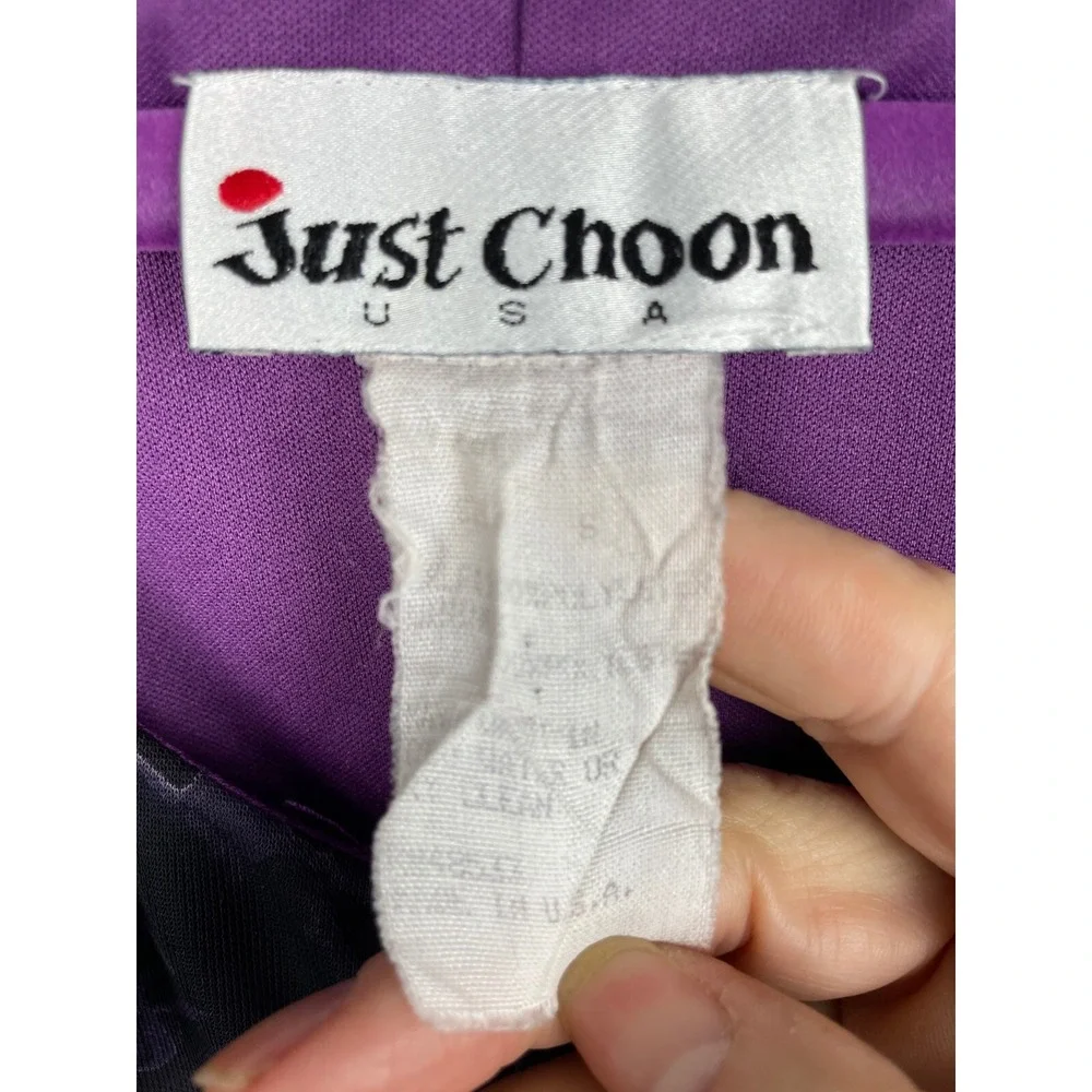 Just Choon Y2K‎ Dress Small Purple Grunge Whimsigoth Fairy Dark Romantic VTG